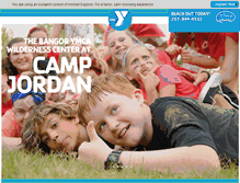 Tablet Screenshot of campjordan.org